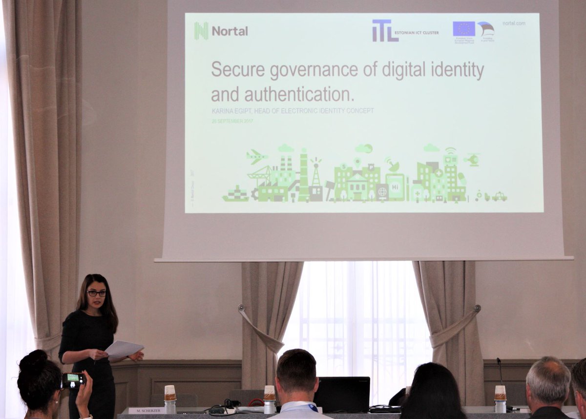 IDCyberSecurity's tweet image. Day 2 starting with @Nortal_AS keynote Karina Egipt on secure governance of #digitalidentity
#smartsecurityweek