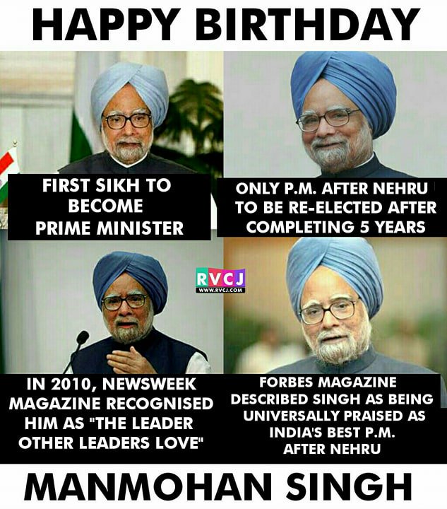 Happy Birthday Sir #Manmohansingh