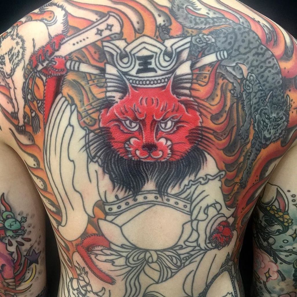 Reikotattoo 閻魔猫大王 閻魔大王 Enmadaiou Wip Tattoo Reikotattoo Studiokeen Japan Nagoyatattoo Tokyotattoo Irezumi タト T Co Avrctpfyxg T Co Qacrsdygbn