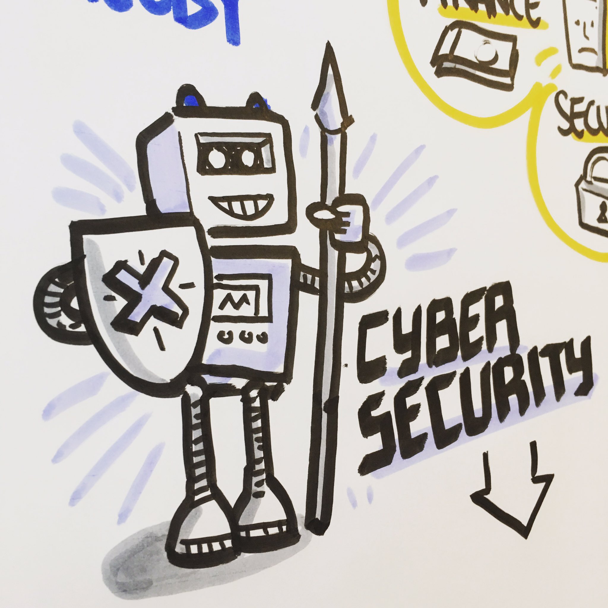 Poster On Cyber Security Design1 Cybersafetydrawing - vrogue.co