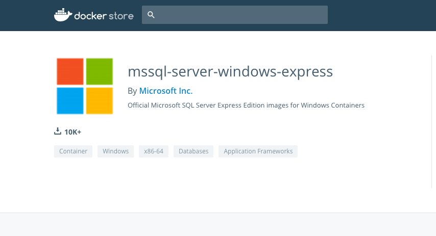 Docker's tweet image. Try the #Docker SQL Server lab and see how you can package your own schemas as Docker images dockr.ly/2xG88OG