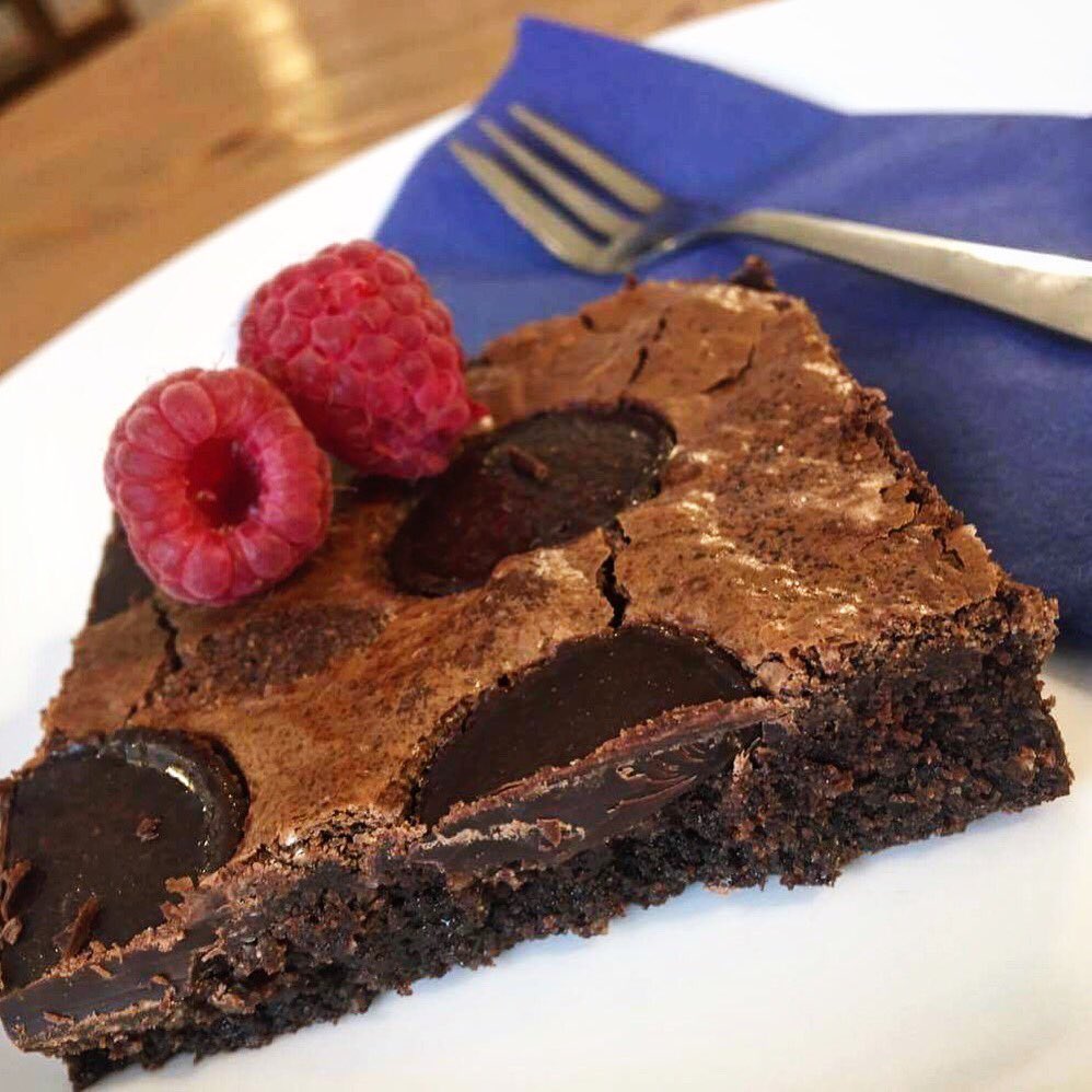 Nothing beats the mouthwatering taste of a rich double chocolate brownie! #RountonCoffee #SpecialityCoffee