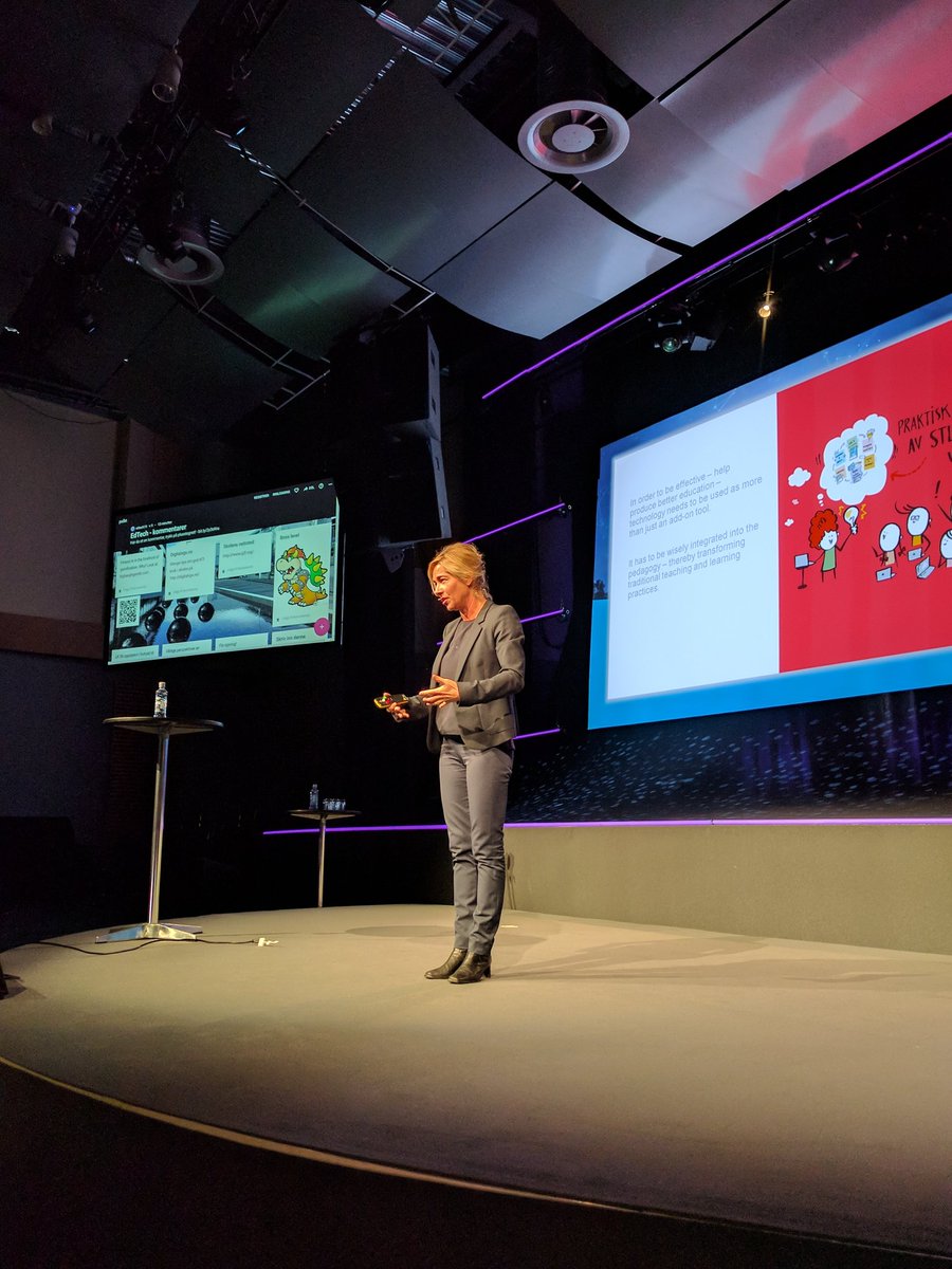 Min fantastiska kollega och forskare <a href="/angen_s/">matti</a> talar på #nordicedge2017 om #wtl #solskol