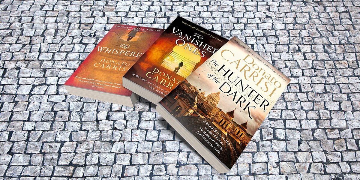 Get ready for Donato Carrisi’s new book (coming in Nov) with 3 of his earlier books. Just RT to enter! T&amp;Cs here fal.cn/tZmk