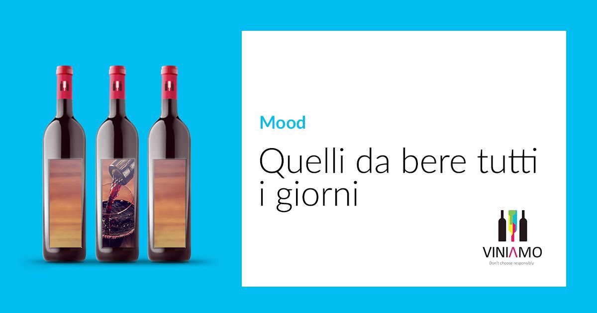 Questa selezione va bene per tutti i giorni!!! 😉😉 #winelover #wine #playlist #winelist

Scopri la playlist bit.ly/2eFzDgu