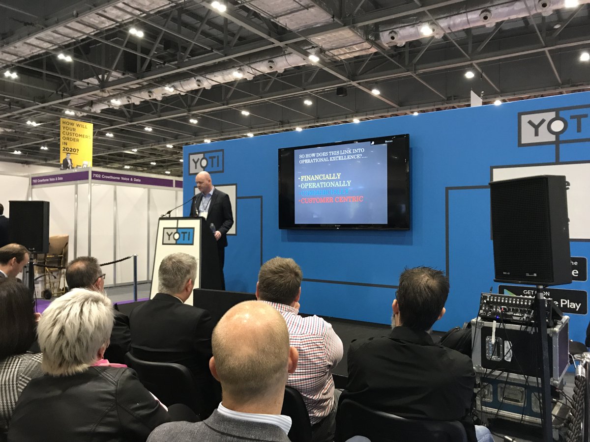 TourismTyke's tweet photo. Hotel Technology expo @ExCeLLondonGreat talk by David Taylor of GLH Hotels #keepinguptospeed #neverstoplearning #techtoday #hospitalitytech https://t.co/MVLY5qYGuG