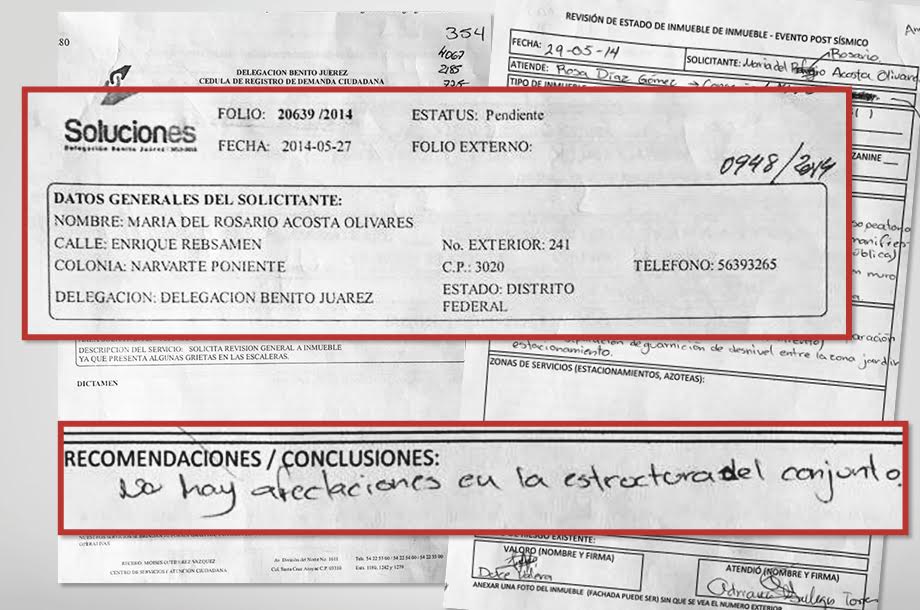 #MartesPasado19S En edificio colapsado en #Narvarte ya habían denunciado grietas ow.ly/6gk930fqQ4V