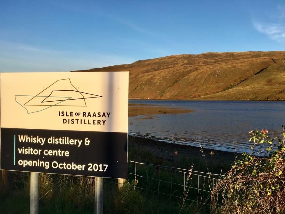 Not long to wait to visit Raasay Distillery for yourself &amp; tour our production. VISITOR CENTRE OPENS END OF OCTOBER