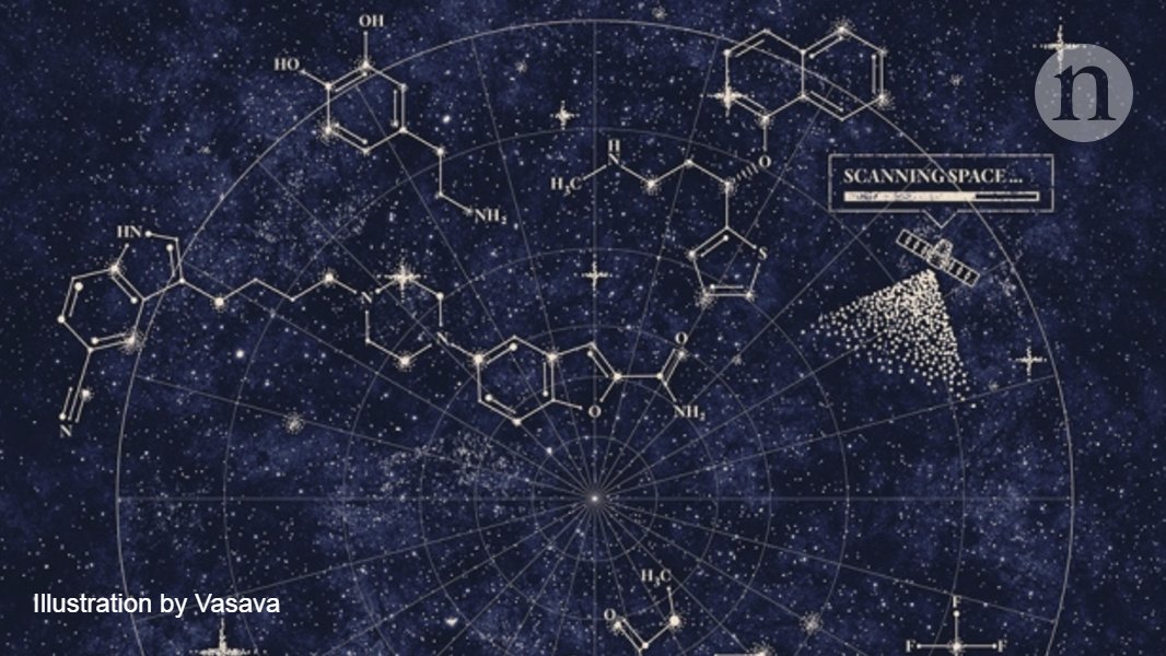 Nature's tweet photo. The search for better medicines: How machine learning &amp; big data are helping chemists search the chemical universe: https://t.co/fSibgp6zg0 https://t.co/cQTg3btVu2