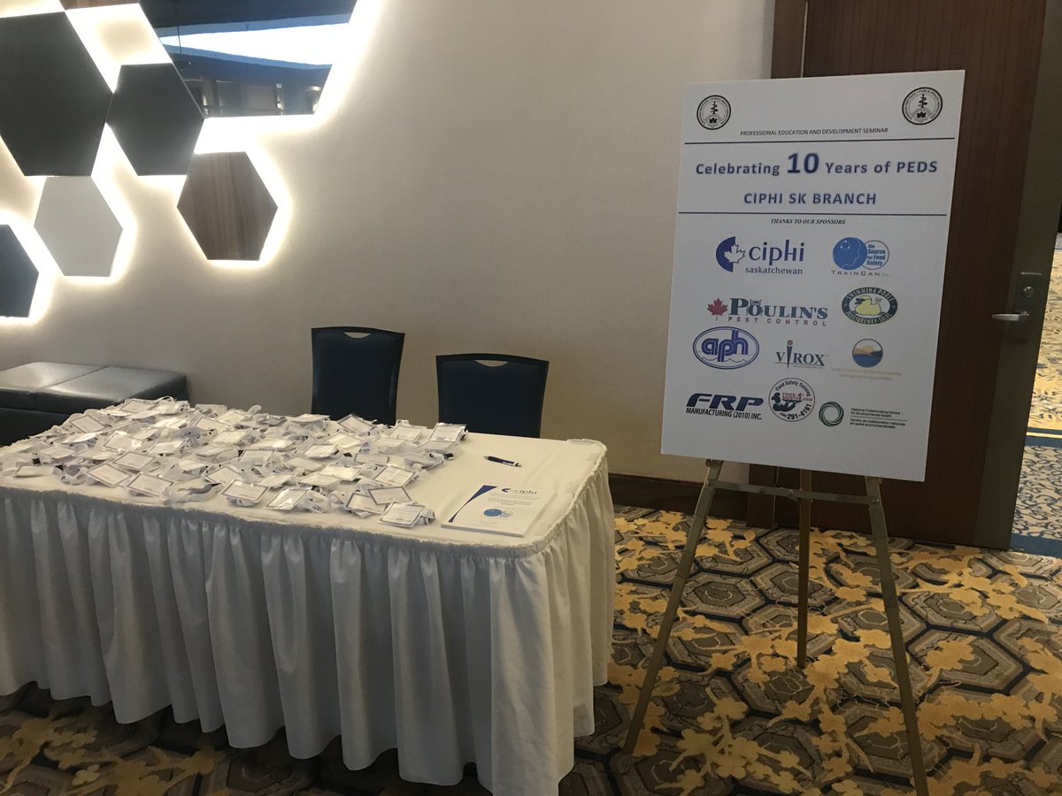 Ryanphilly11's tweet photo. 10th year of professional education and development about to get underway #CIPHI #EPHW @CIPHI_SK https://t.co/CMn31Ihehc