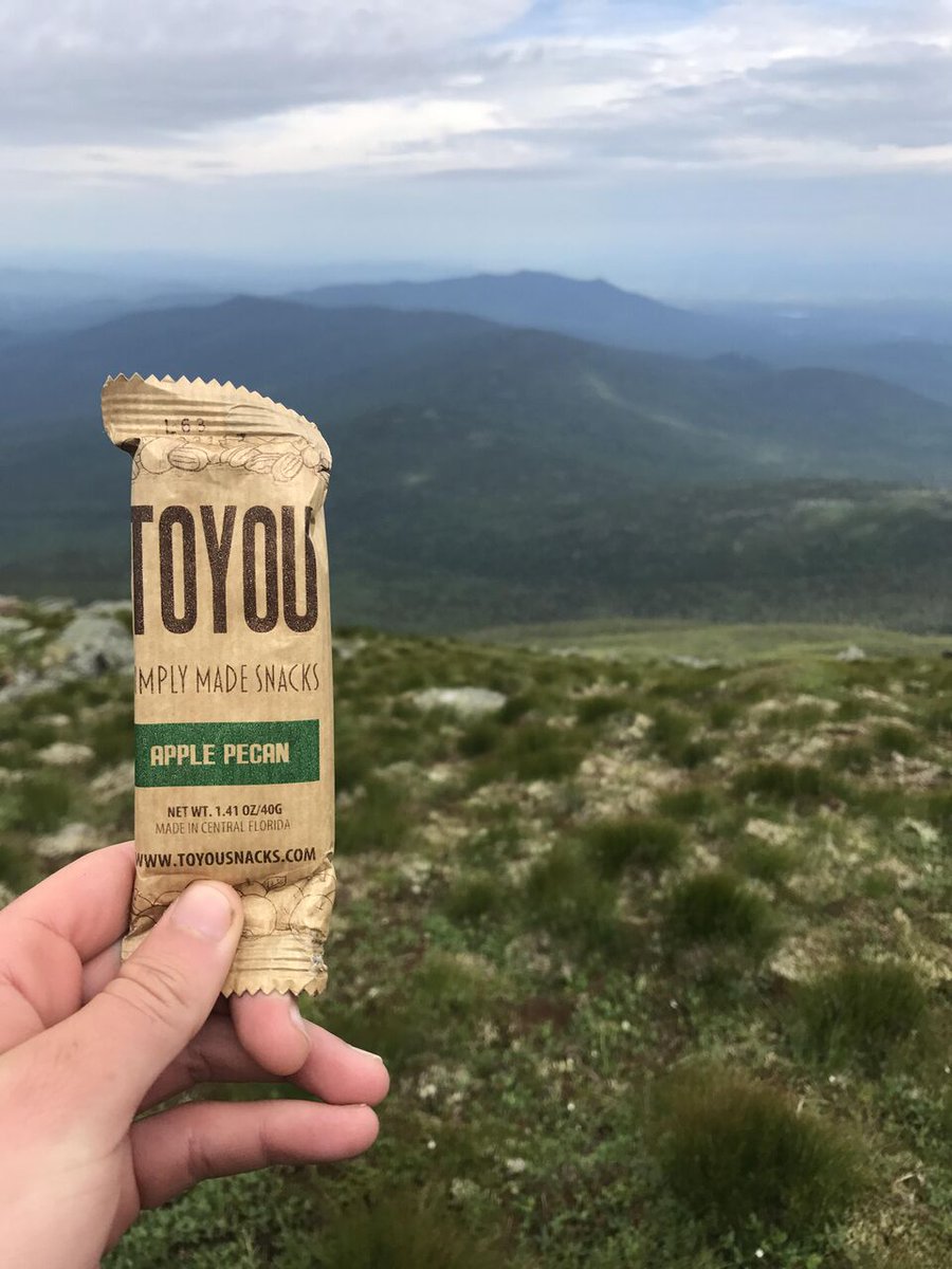 ToYouSnacks's tweet image. Is that our Apple Pecan Bar making it’s way down the Appalachian Trail? #ToYouToWhere