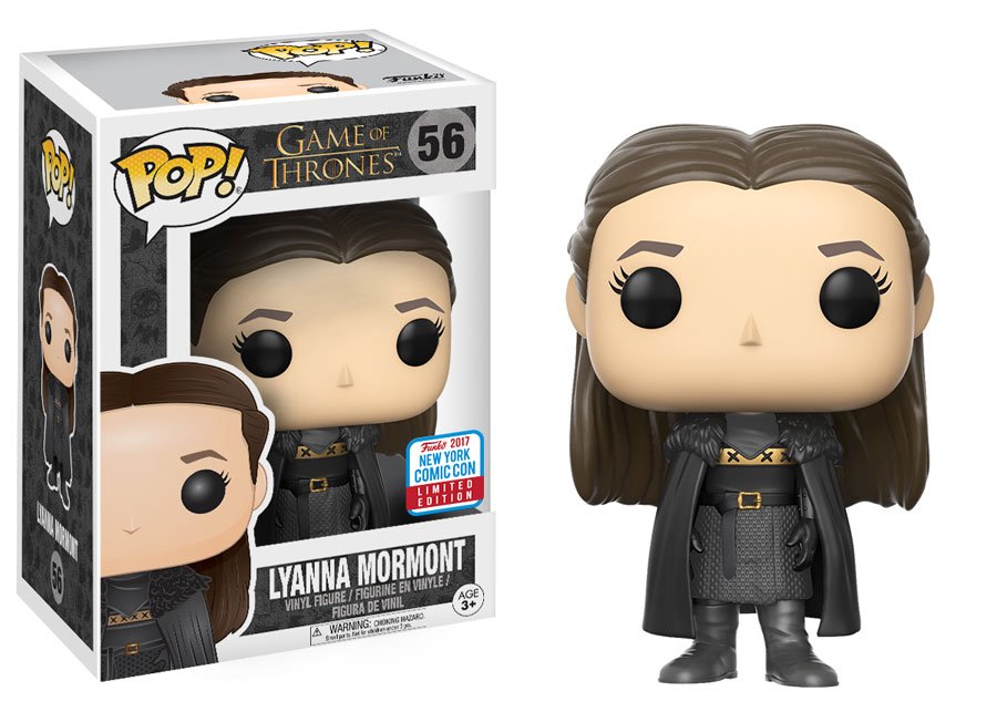 RT &amp; follow <a href="/OriginalFunko/">Funko</a> for the chance to win an #NYCC 2017 exclusive Lyanna Mormont Pop!