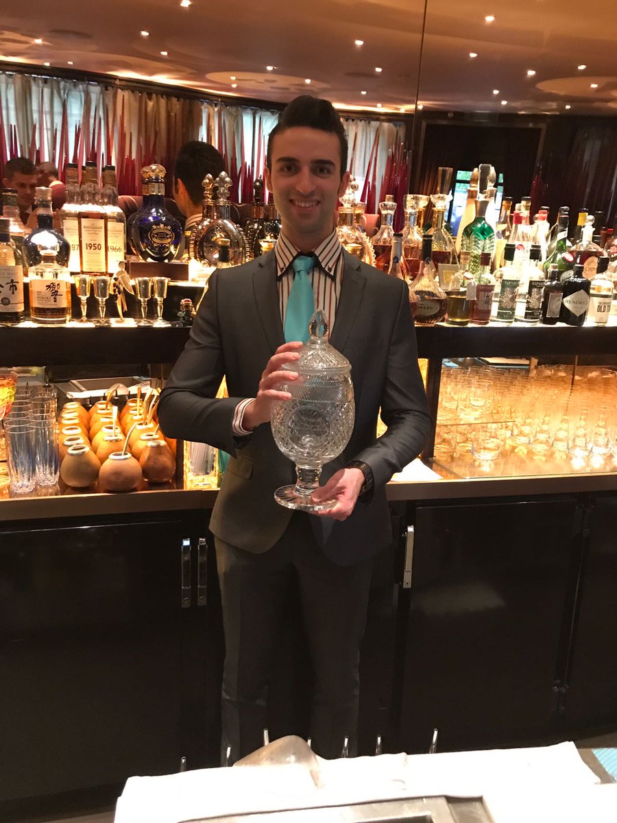 TheDorchester's tweet photo. A huge congratulations to Loris from The Bar at The Dorchester who come in second place at the UKBG National Cocktail Competition! https://t.co/4bSKrAhXBP