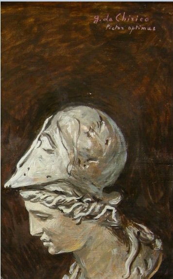 centromatteucci's tweet photo. #settembrealmuseo con #mirabilivisioni
Una #statuaclassica, #particolare di un #dechirico presente alla mostra #ilsecolobreve a #viareggio https://t.co/ayJHPARNZy