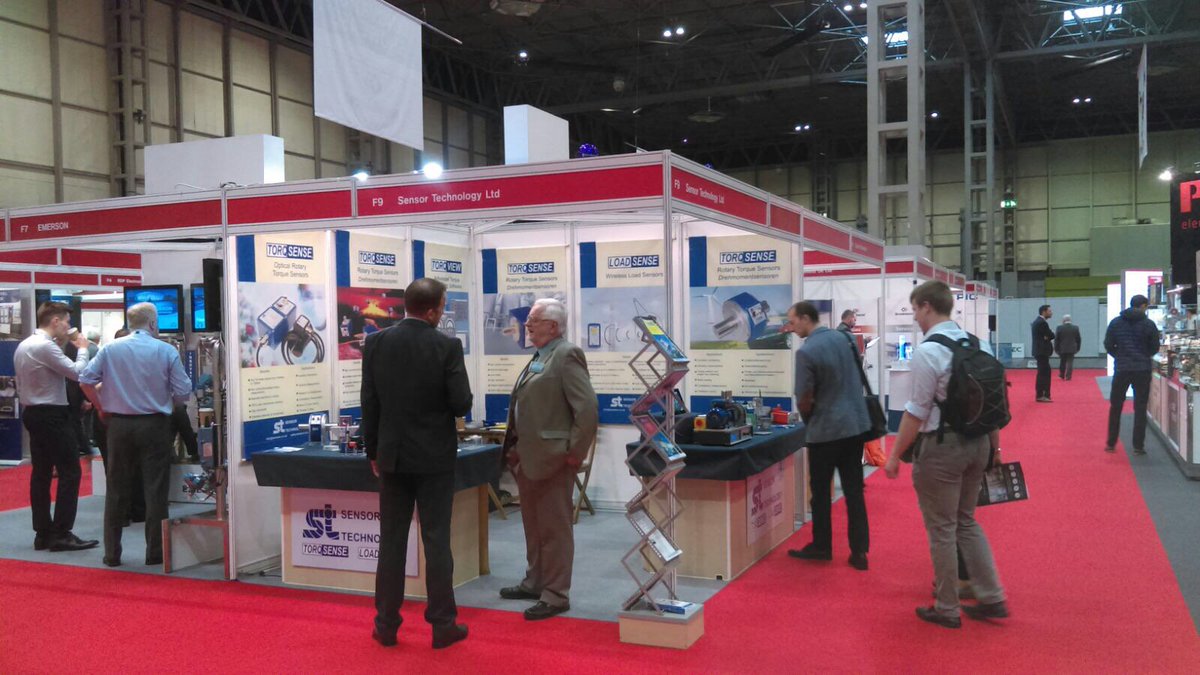 sensortech's tweet image. We&apos;re having a busy morning at @SensorsShow. Meet Tony &amp;amp; Mark on stand F9. We&apos;re here until 5pm today. #sensorsshow #torque #loadmeasurement