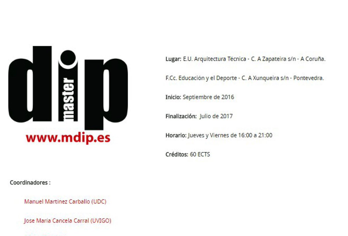 arquitectosCOAG's tweet photo. Aínda quedan prazas no "Máster universitario en dirección integrada de proxectos". Prazo ata o 27 setembro #EUAT https://t.co/SLUvsCrIRv https://t.co/Vs7UKsUYyT