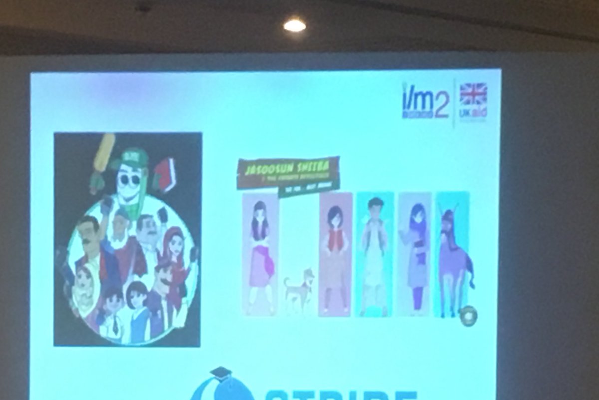 ChaiEnthusiast_'s tweet photo. #HelenKamal introducing @AzcorpComics #JSPD, which is a game changer in the edutainment space.
#ASER2016 #SindhLaunch https://t.co/urpuFrPQtK
