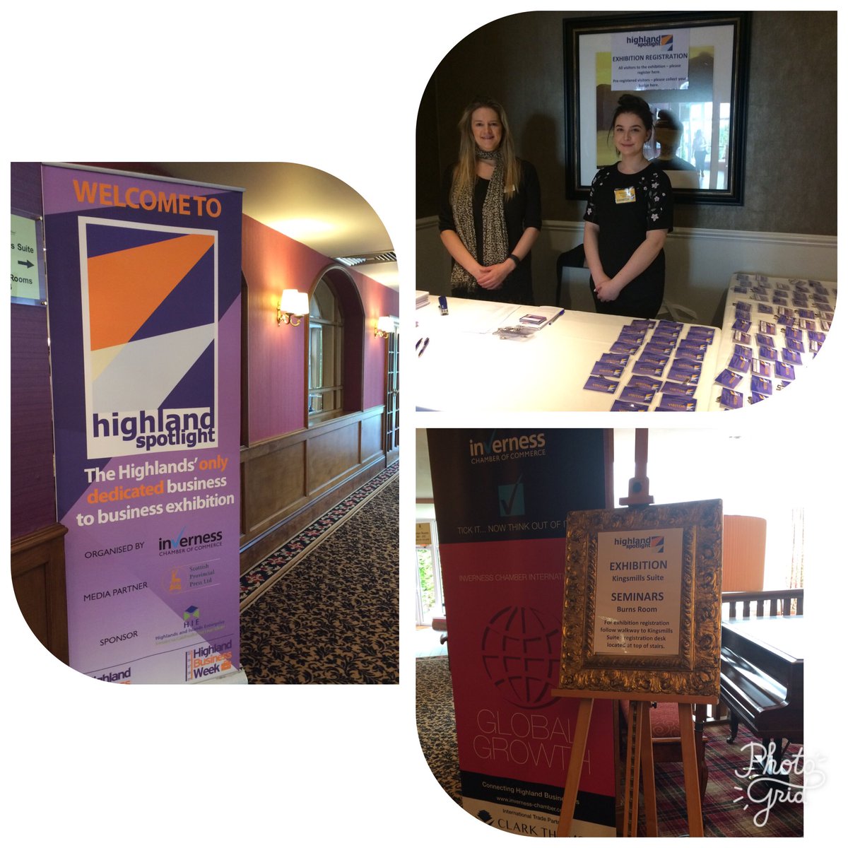 kingsmillshotel's tweet photo. Highlandspotlight is under way @hHighlandBizWk We look forward to welcoming you! #highlandbusinessweek #chamberofcommerce https://t.co/Ys8ZHypoqz