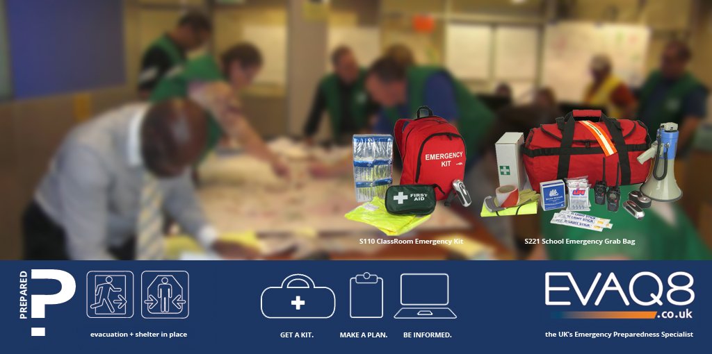 EVAQ8_news's tweet photo. ๐ซEmergency preparedness for schools https://t.co/0n31uy2XjD
#preparedSchool #30days30waysUK #preparedCommunity #ukedchat #academy #college https://t.co/AhlKIPzLkX
