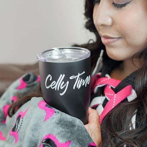thehockeymommy's tweet photo. Keep your cocoa (or... beverage of choice) in this insulated #CellyTime tumbler from https://t.co/cgtUvpRa71! SHOP > https://t.co/xQ7ST5ESF0 https://t.co/EJMFpNWQCx