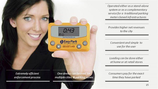 Cashless In-Vehicle Personal #Parking Meter part of our EasyPark #SmartParking Solution for #SmartCity #Mobility bit.ly/EZPPPM