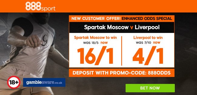 888 Sport Enhanced Odds