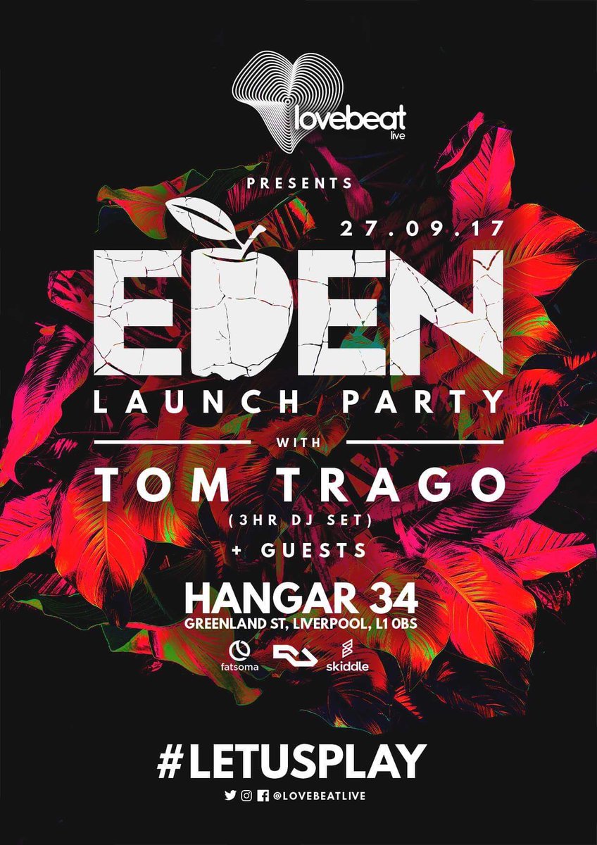 TOMORROW NIGHT // Lovebeat Live w/ Tom Trago (3hr Set) at <a href="/TheHangar34/">Hangar 34</a>