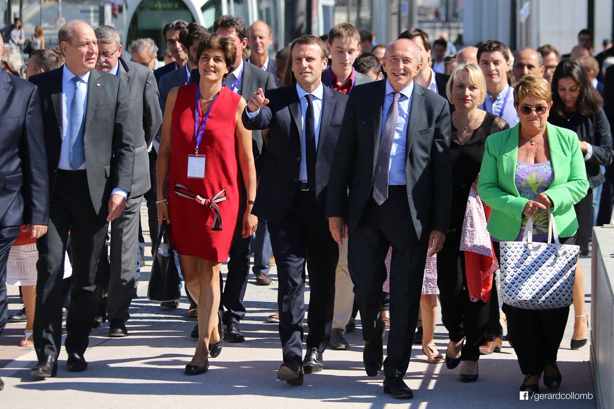 gerardcollomb's tweet photo. Le 24 septembre 2016 @EmmanuelMacron s'exprimait à #Lyon pour #ReformistsEU. Un an + tard, c'est au nom de la 🇫🇷 qu'il veut relancer l'🇪🇺UE. https://t.co/y9DxFJJqxG
