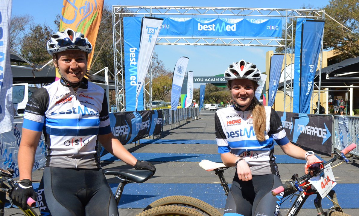 ShovaCycles's tweet photo. All the best to @NicoleneMarais3 &amp; @LouwKristen who will be tackling this weekend's @VarsityMTB! @theNWU! @BestmedScheme #VarsityMTB https://t.co/Bs7ef9xmSq