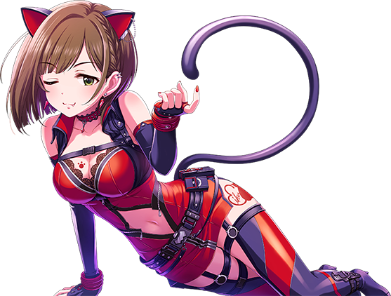 デレステキュート透過画像bot アヴァンチュール シャト 前川みく