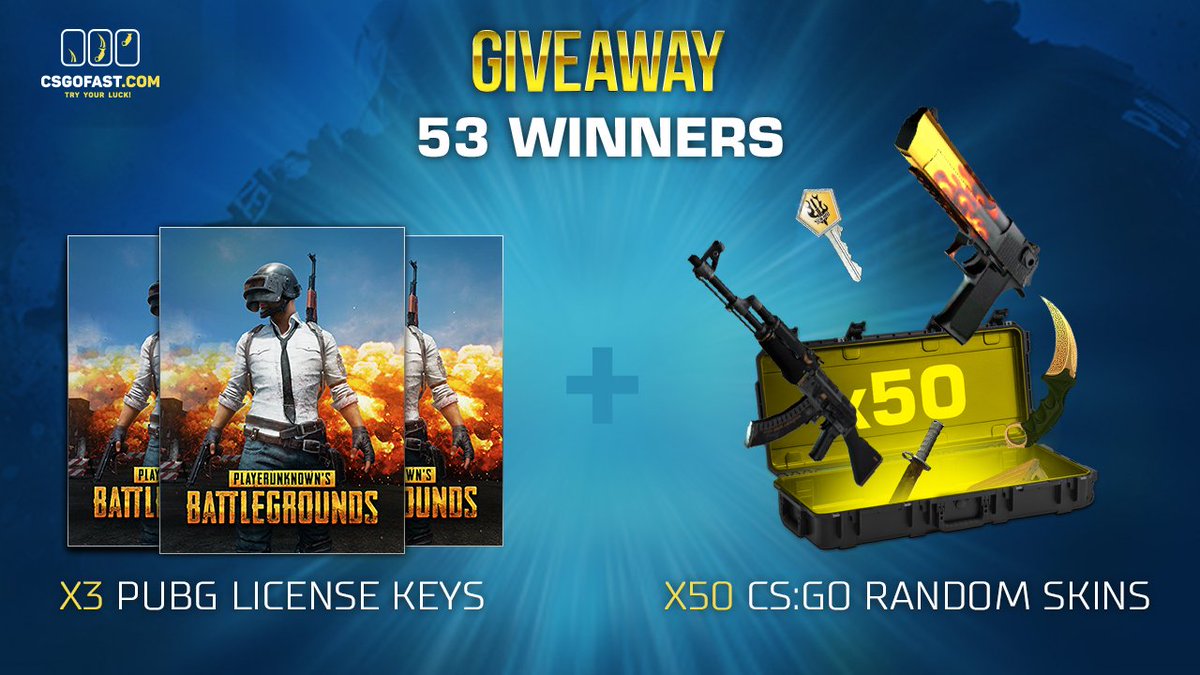 GLHF - csgofast.com/#giveaway
#csgofast #giveaway