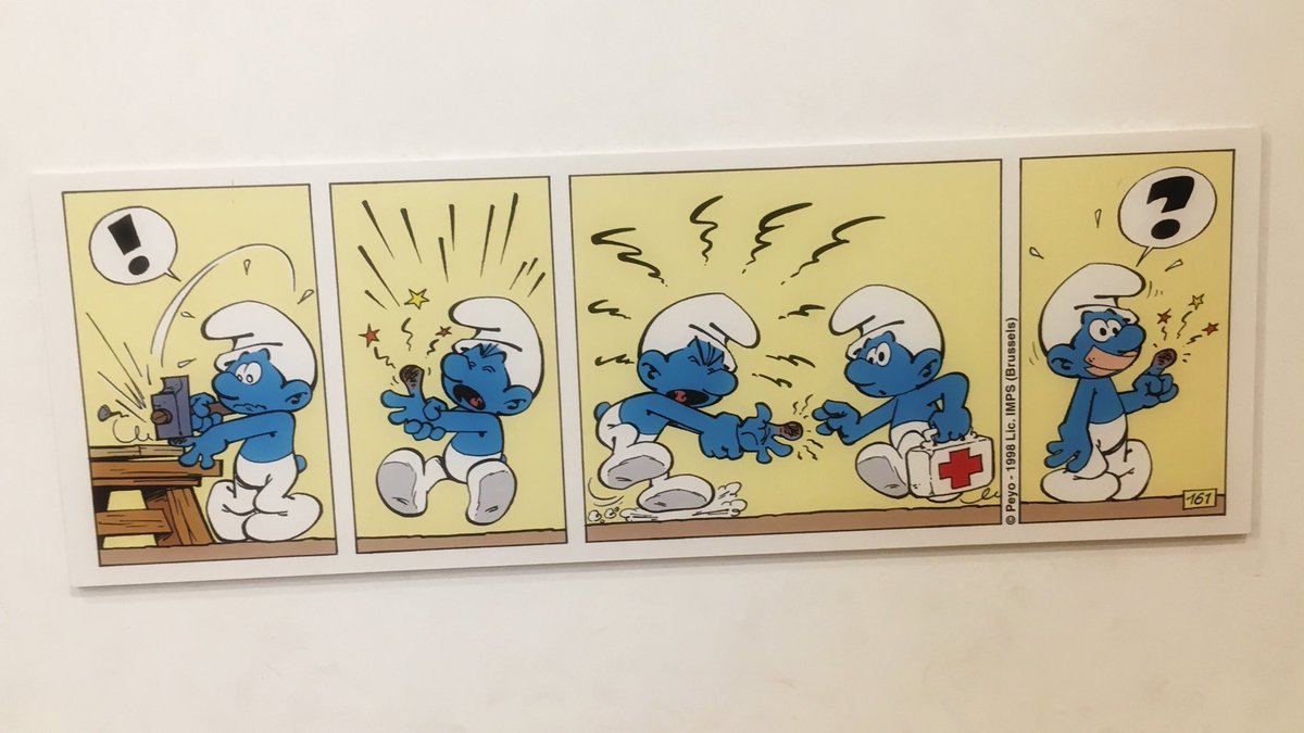 Sprechblase Podcast Erste Hilfe Comicmuseum Smurfs Schtroumpfs Smurfen Schlumpfe