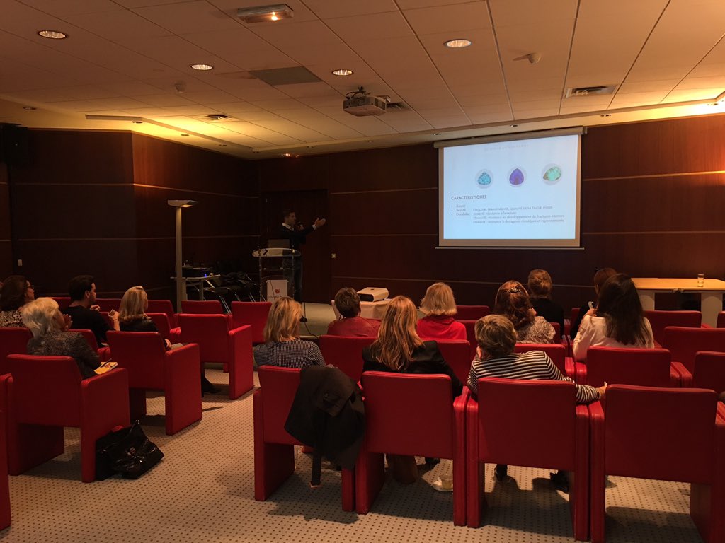 Atelier sur l'histoire de la gemmologie chez <a href="/ODDO_BHF/">ODDO BHF</a> <a href="/Ladies_Bank/">LadiesBank</a> merci à l'Atelier Malher