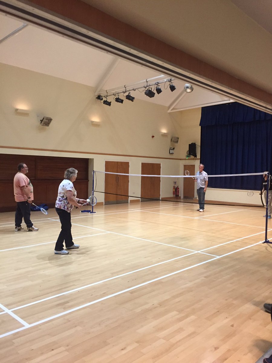 Fantastic evening at the launch of Bildeston Badminton sessions! Great turn out and loads of fun! 🏸🤗 #badminton #villagehalls #funfunfun