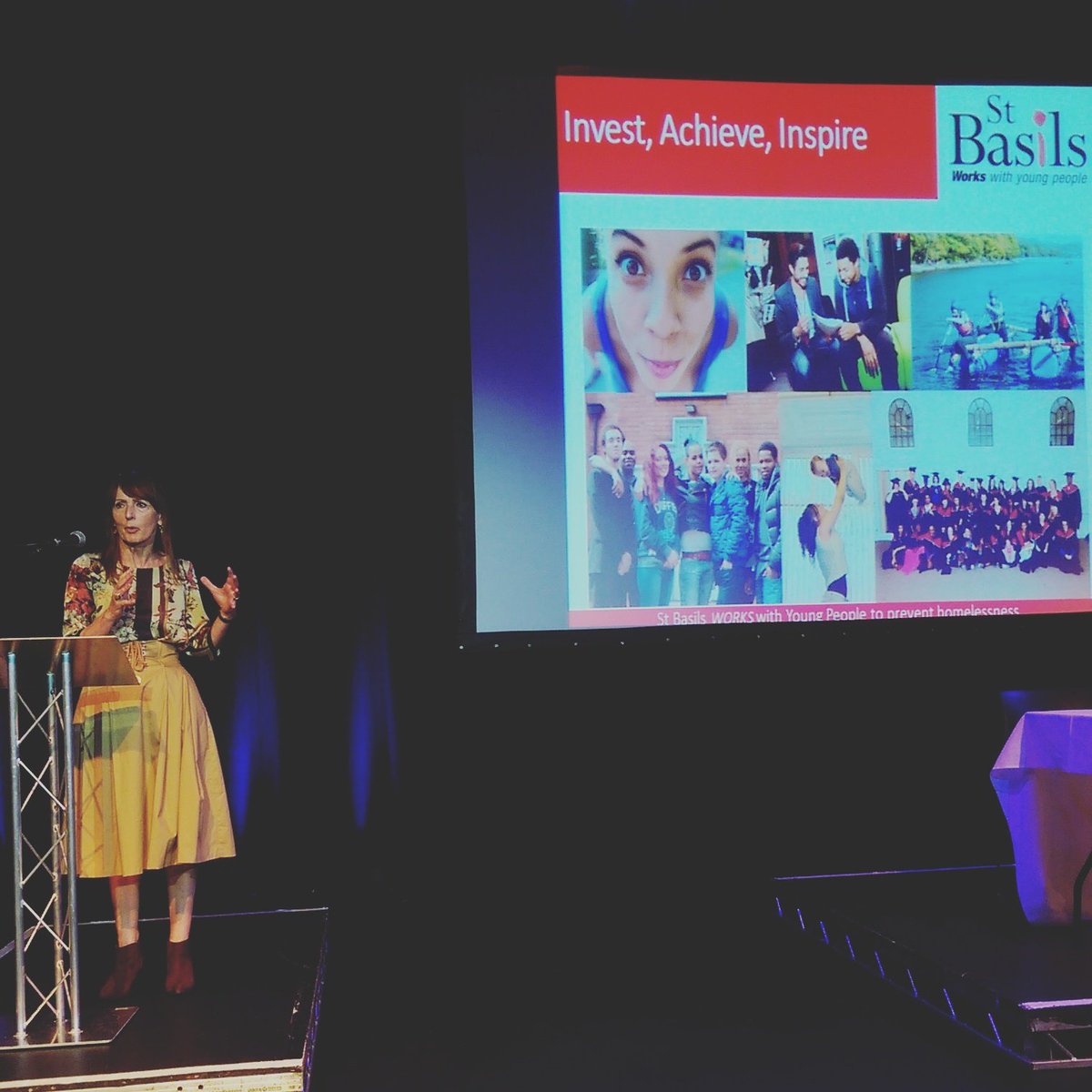 EloiseGrove's tweet photo. @stbasilscharity talking about a fair chance for young people who have fallen out of all society #niw2017 #allinwithamey @Ameyplc https://t.co/vZ0zSyowRf