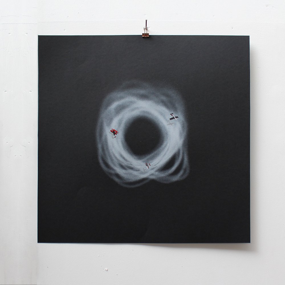 Say hello to Particular Planes, a new edition by street artist Pablo Delgado which was hand screen printed here at 3rd Rail for <a href="/nellyduff/">Nelly Duff Gallery</a>