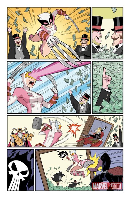 お仕事】10月発売の「Not Brand Echh」にてグウェンプール