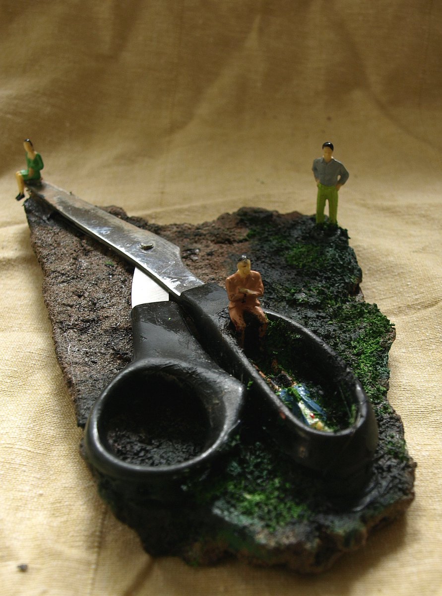 MossCreate's tweet image. 'Whatever Happened to Uncle Gilbert?' by @MossCreate. Everyone in the family wondered what had happened all those years ago. #art #concept