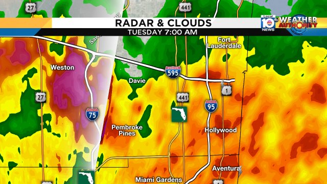 Shield of storms in Broward and Miami, please drive slow and safe. https://t.co/jCirP5cZO9