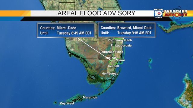 Local 10 WEATHER ALERT - Areal Flood Advisory issued for the highlighted areas. More info bit.ly/krCDQ?utm_medi… https://t.co/ztqjy1b0gJ