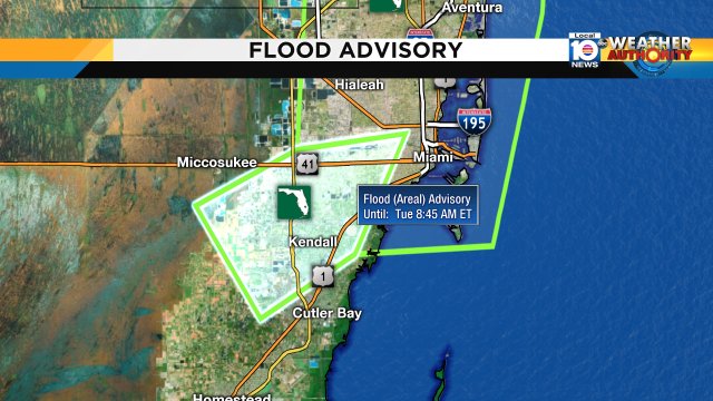 There is still a Flood Advisory for NE Miami-Dade as well. https://t.co/QYgz9Pde5V