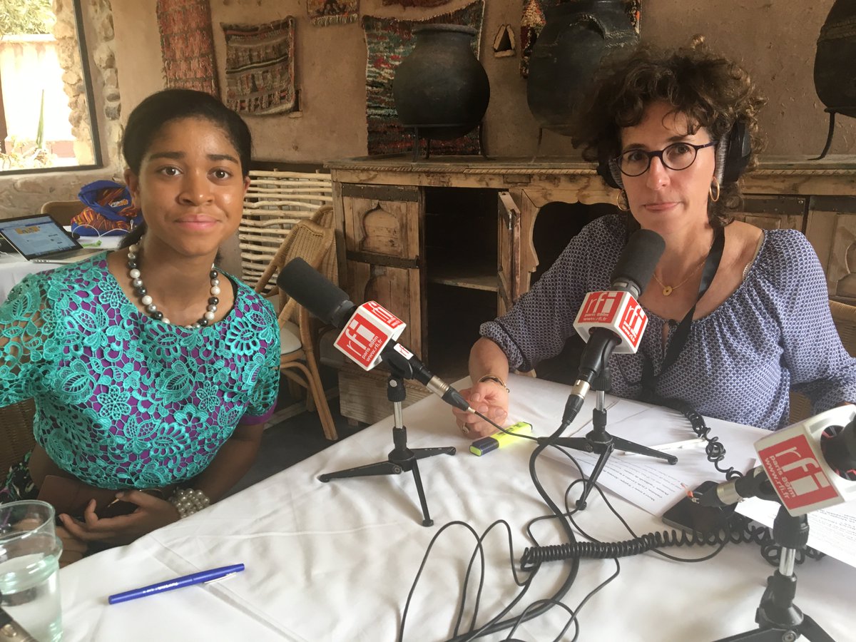 Tout de suite sur <a href="/RFI/">RFI</a>, portrait de Zuriel Oduwole ! Soyez à l'écoute, les voisins ! #WIASUMMIT #Marrakech