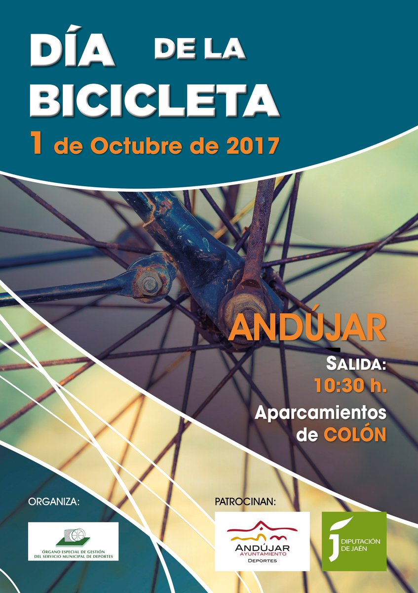 aytoandujar's tweet photo. El concejal de Deportes invita a participar en el “Día de la Bicicleta” https://t.co/JWdzEh23de