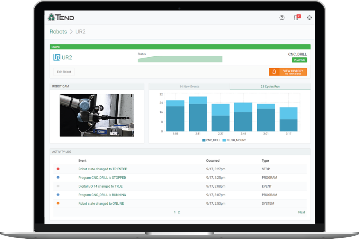 We're launching in.view, our new robot performance management solution, at #RoboBusiness this week. prn.to/2xDl0Vx
