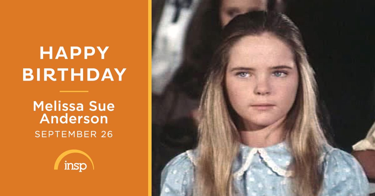 Happy Birthday Melissa Sue Anderson! 

She\s Mary Ingalls in weekdays at 5p & 6p ET. 