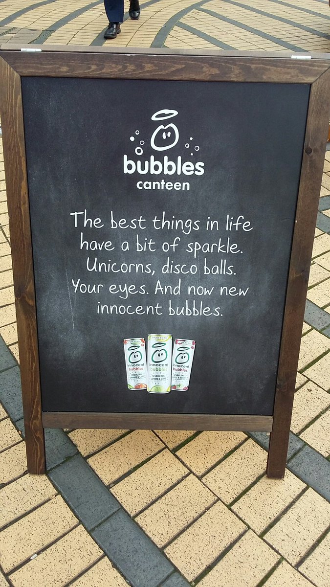 lovewimbledon's tweet photo. ooooh who doesn't #love a #giveaway happening now on The Piazza @innocent are promoting their ice cold #InnocentBubbles https://t.co/3MRlvRKcF5