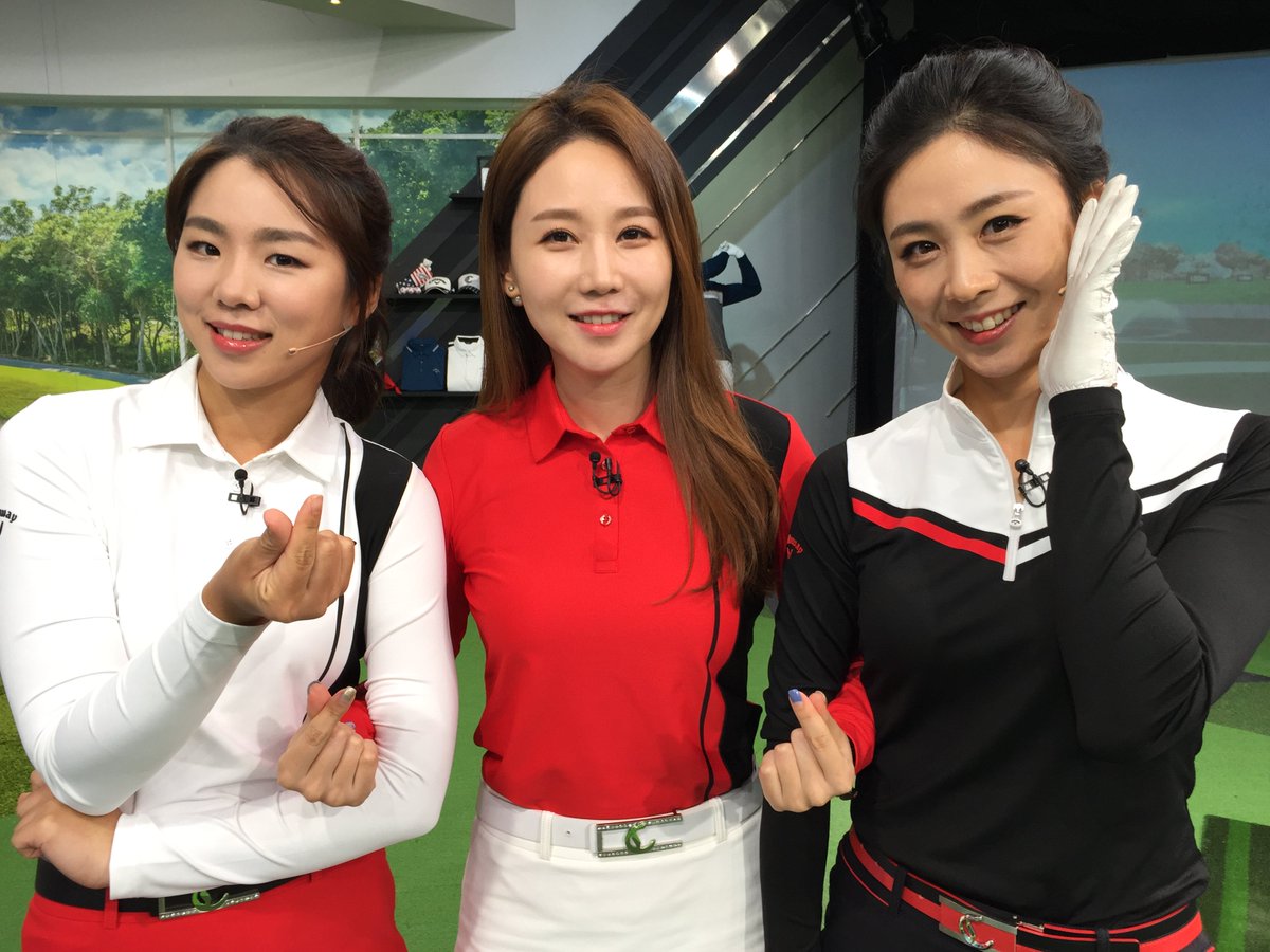 잠시 후 9시 30분! 
윤수정 프로가 <오른팔 옳은 팔>을 공개하고
이지연 프로가 
<남다른 스테이시, 정확도 높이는 폴로스루&amp;퍼팅 그립>을 
알려드립니다!