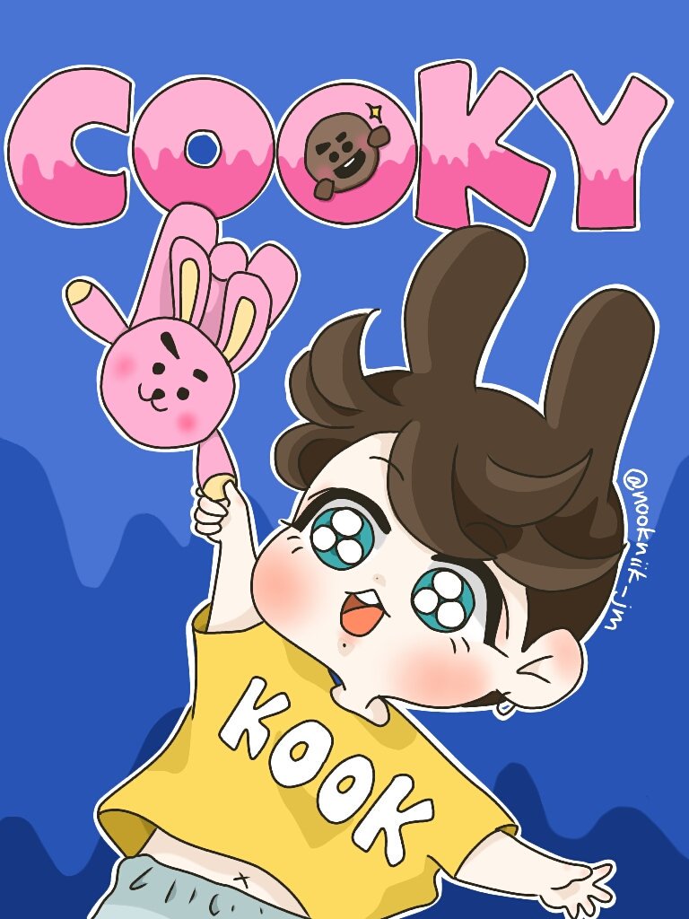🐥คุณเป็ดเก๊กฮวยเลิฟเวอร์🌼 on Twitter: "🐰 Cooky 💕 Kookie 🐰 ft.Shooky
