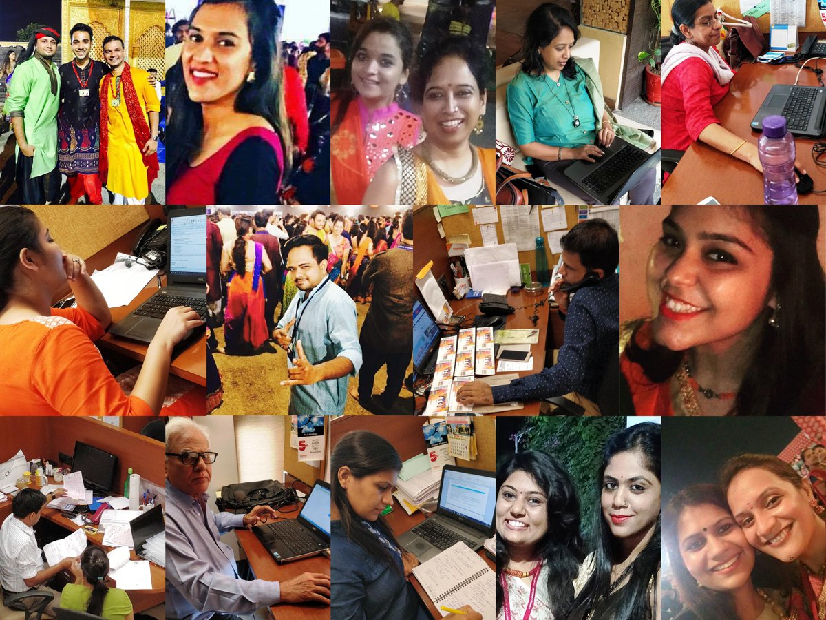 NamanHR's tweet image. #WorkThisWeek We beat Monday blues..&amp;amp; how! Some glimpses of Navratri Nights &amp;amp; Work days #WorkLifeBalance at its best.
#Happynavratri to All!