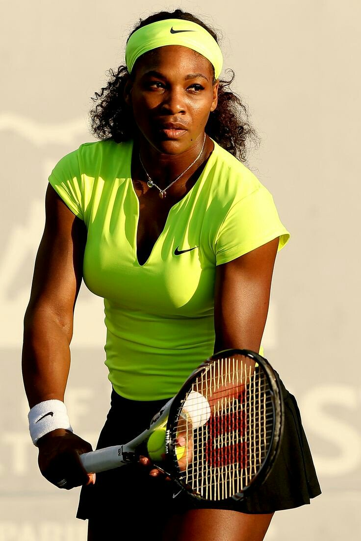 Happy Birthday, Serena Williams, born September 26th, 1981 in Saginaw, Michigan. 